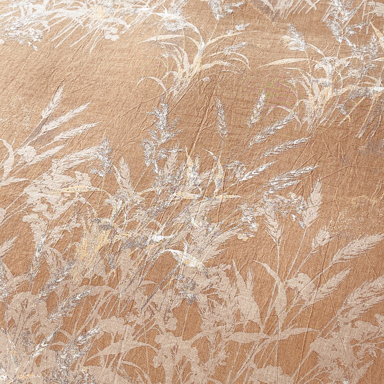 91家纺网 家纺一手货源 找家纺 春皖家纺 2026春夏新款（正反两用）A类提花双层纱单被套 金穗