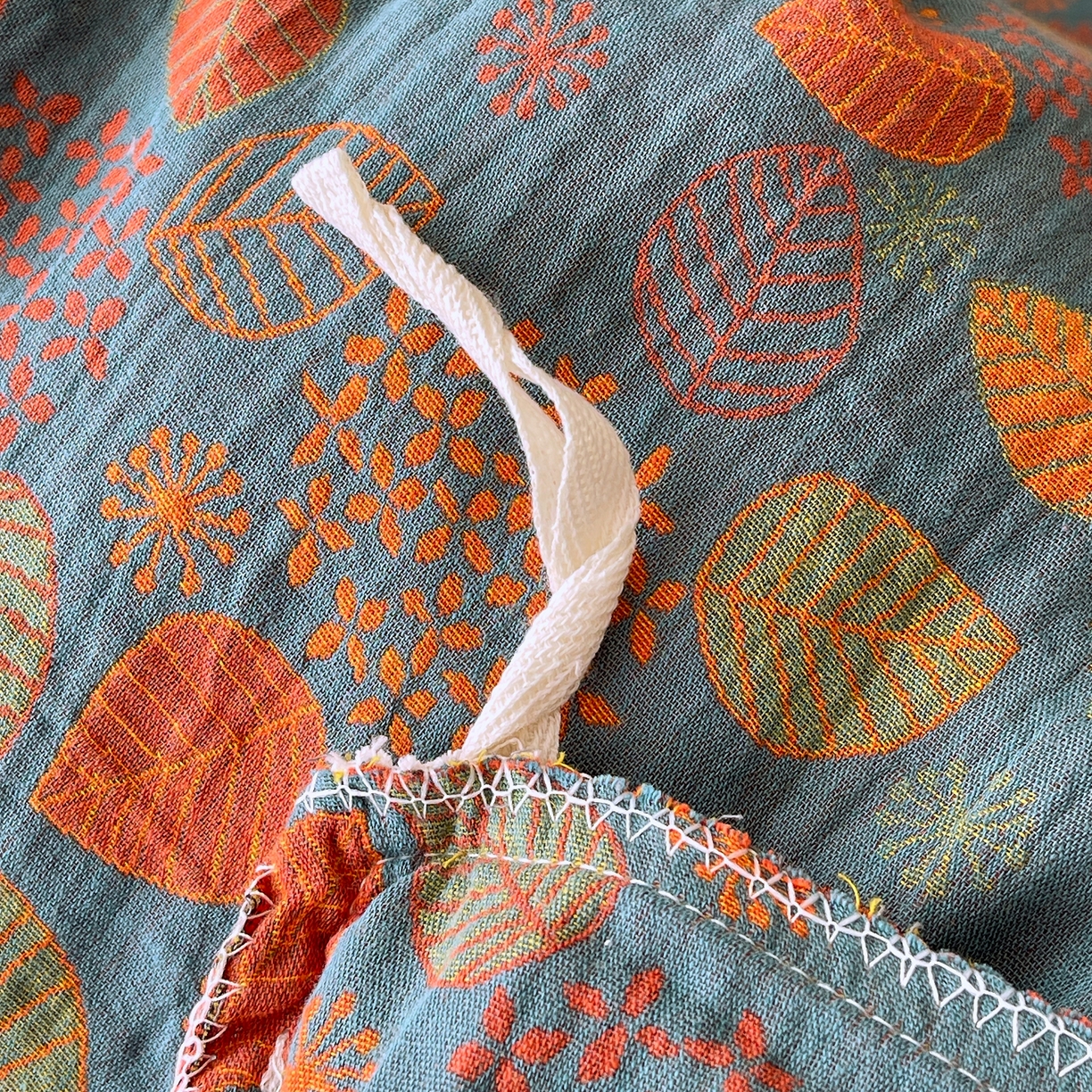 91家纺网 家纺一手货源 找家纺 春皖家纺 2026春夏新款（正反两用）A类提花双层纱单被套 映阳-蓝黄