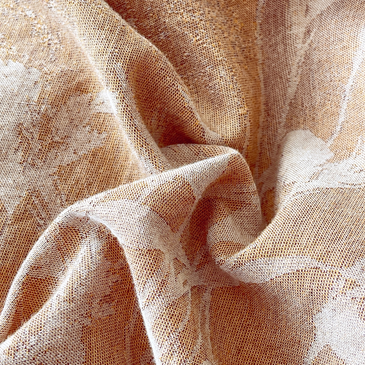 91家纺网 家纺一手货源 找家纺 春皖家纺 2026春夏新款（正反两用）A类提花双层纱单被套 金穗