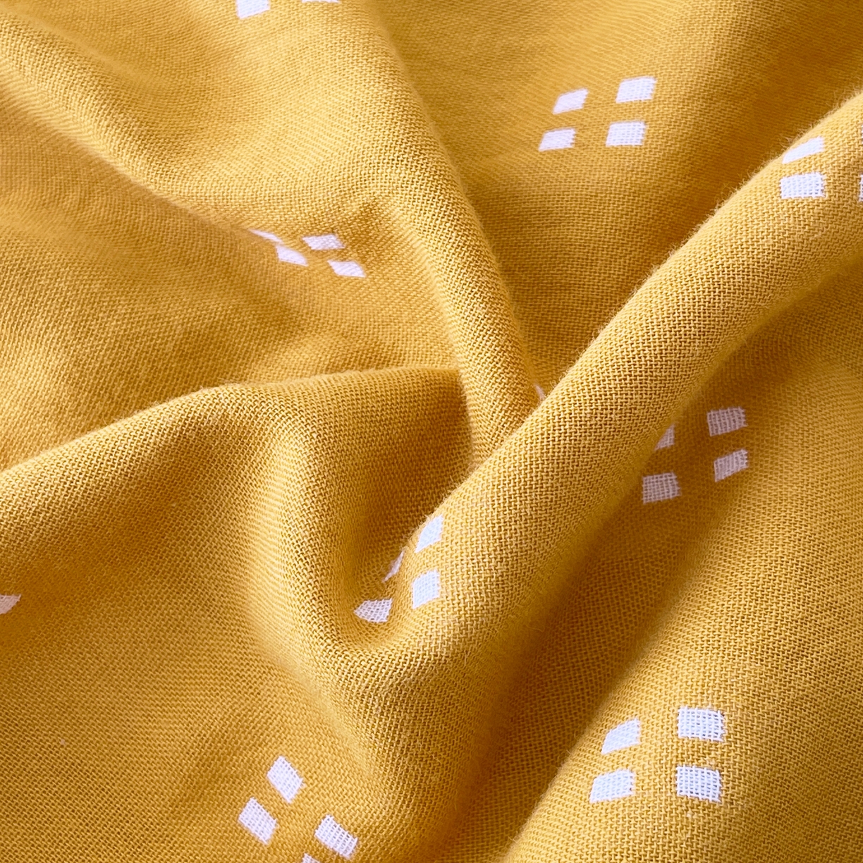 91家纺网 家纺一手货源 找家纺 春皖家纺 2026春夏新款（正反两用）A类提花双层纱单床笠 思柔-黄杏