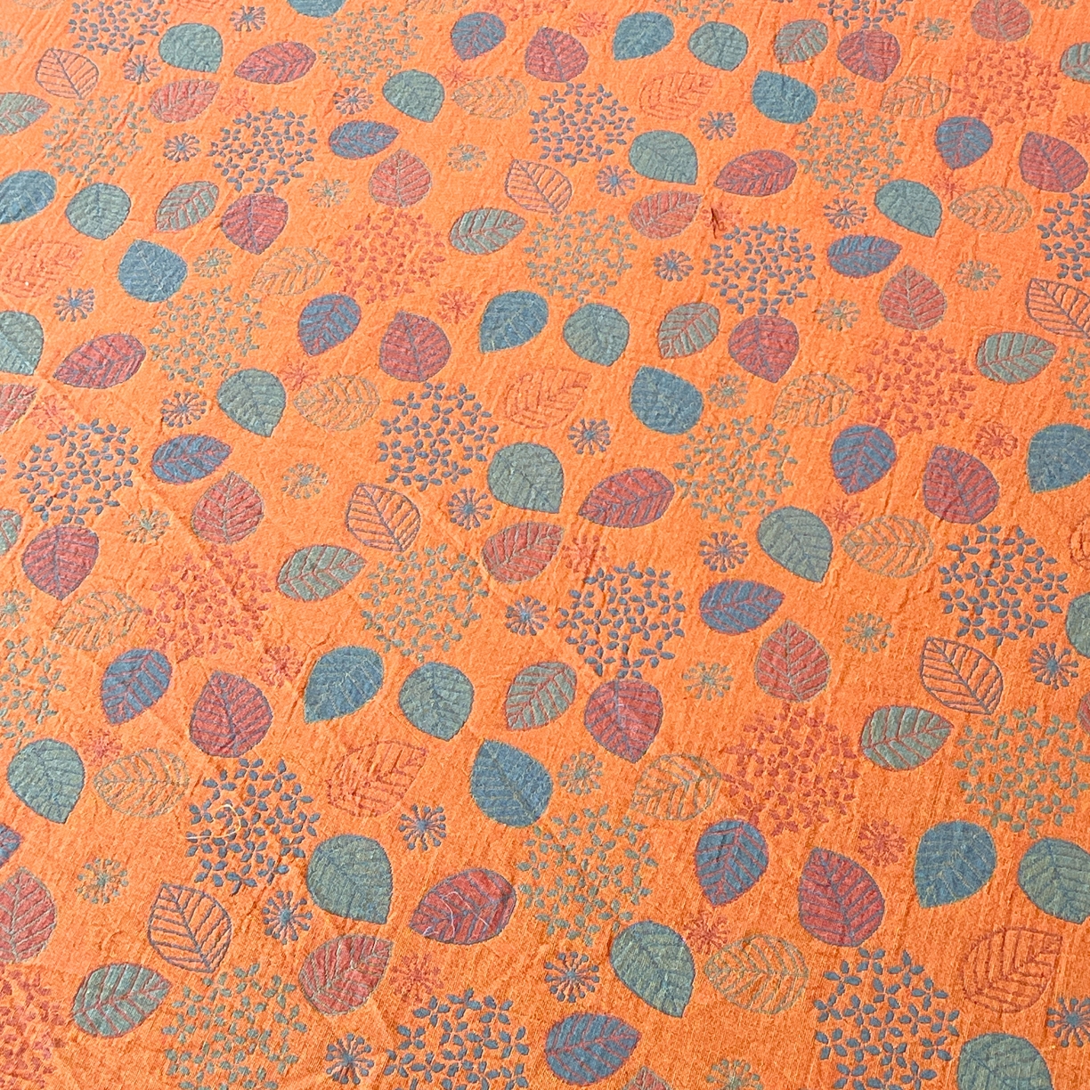 91家纺网 家纺一手货源 找家纺 春皖家纺 2026春夏新款（正反两用）A类提花双层纱单床单 映阳-蓝黄