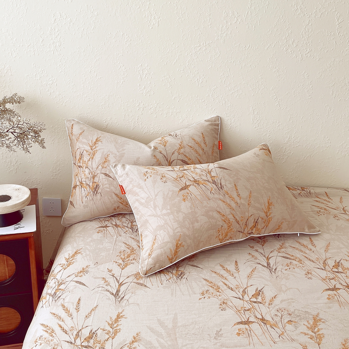 91家纺网 家纺一手货源 找家纺 （总）春皖家纺 2026春夏新款（正反两用）A类提花双层纱单枕套