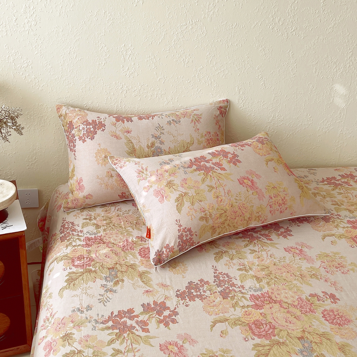 91家纺网 家纺一手货源 找家纺 （总）春皖家纺 2026春夏新款（正反两用）A类提花双层纱单枕套