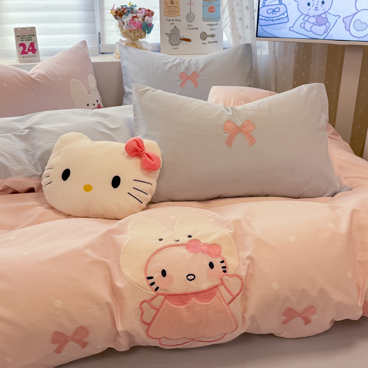 91家纺网 家纺一手货源 找家纺 （总）懒猫家纺 2025新款兰精天丝单夏被夏被四件套兰精天丝套件