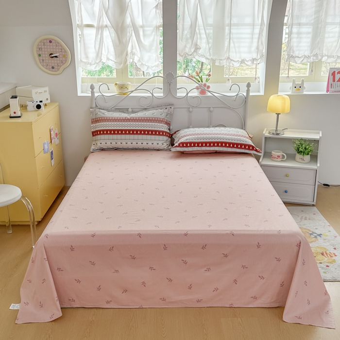 91家纺网 家纺一手货源 找家纺 （总）红淳家纺 2026新款13070全棉纯棉印花四件套系列