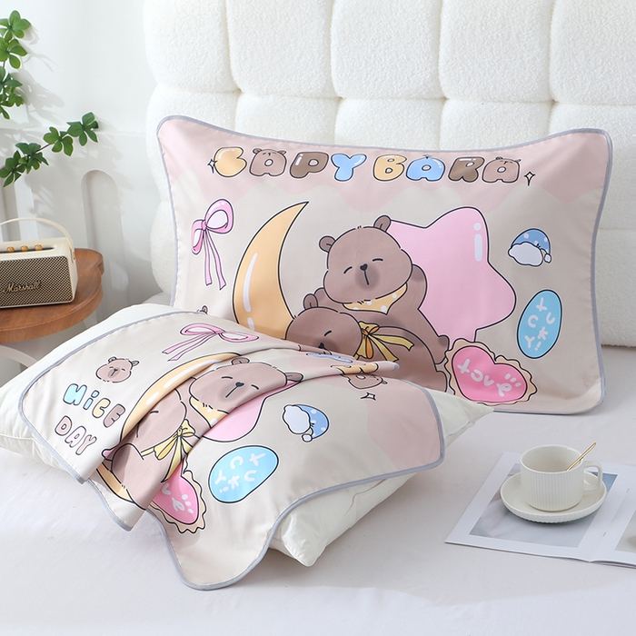 91家纺网 家纺一手货源 找家纺 娇兰毛巾 2026新款7A抗菌枕巾 卡卡