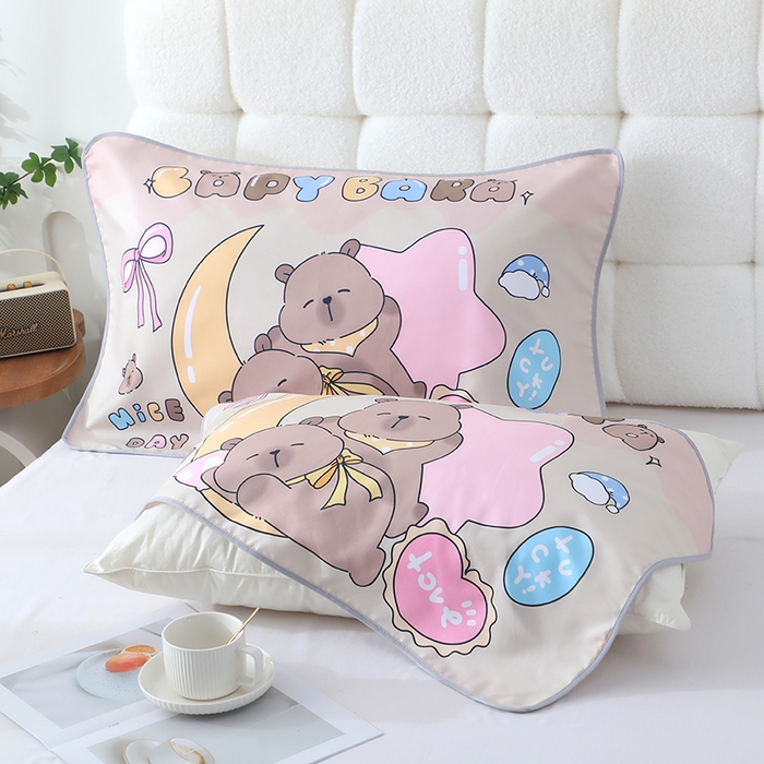 91家纺网 家纺一手货源 找家纺 娇兰毛巾 2026新款7A抗菌枕巾 卡卡