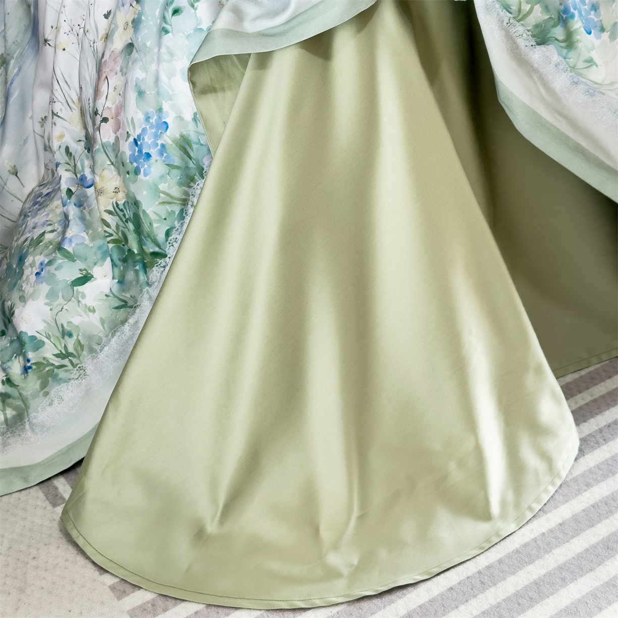 91家纺网 家纺一手货源 找家纺 朵希曼 2026新款60天丝棉数码印花四件套（控价券后不低于349元） 山水涧