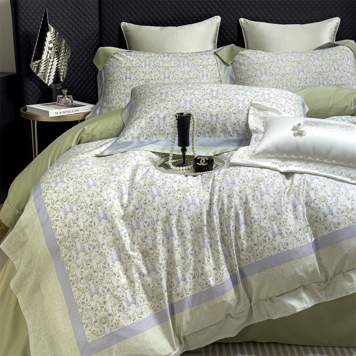 91家纺网 家纺一手货源 找家纺 朵希曼 2026新款60天丝棉数码印花四件套（控价券后不低于349元） 西西里