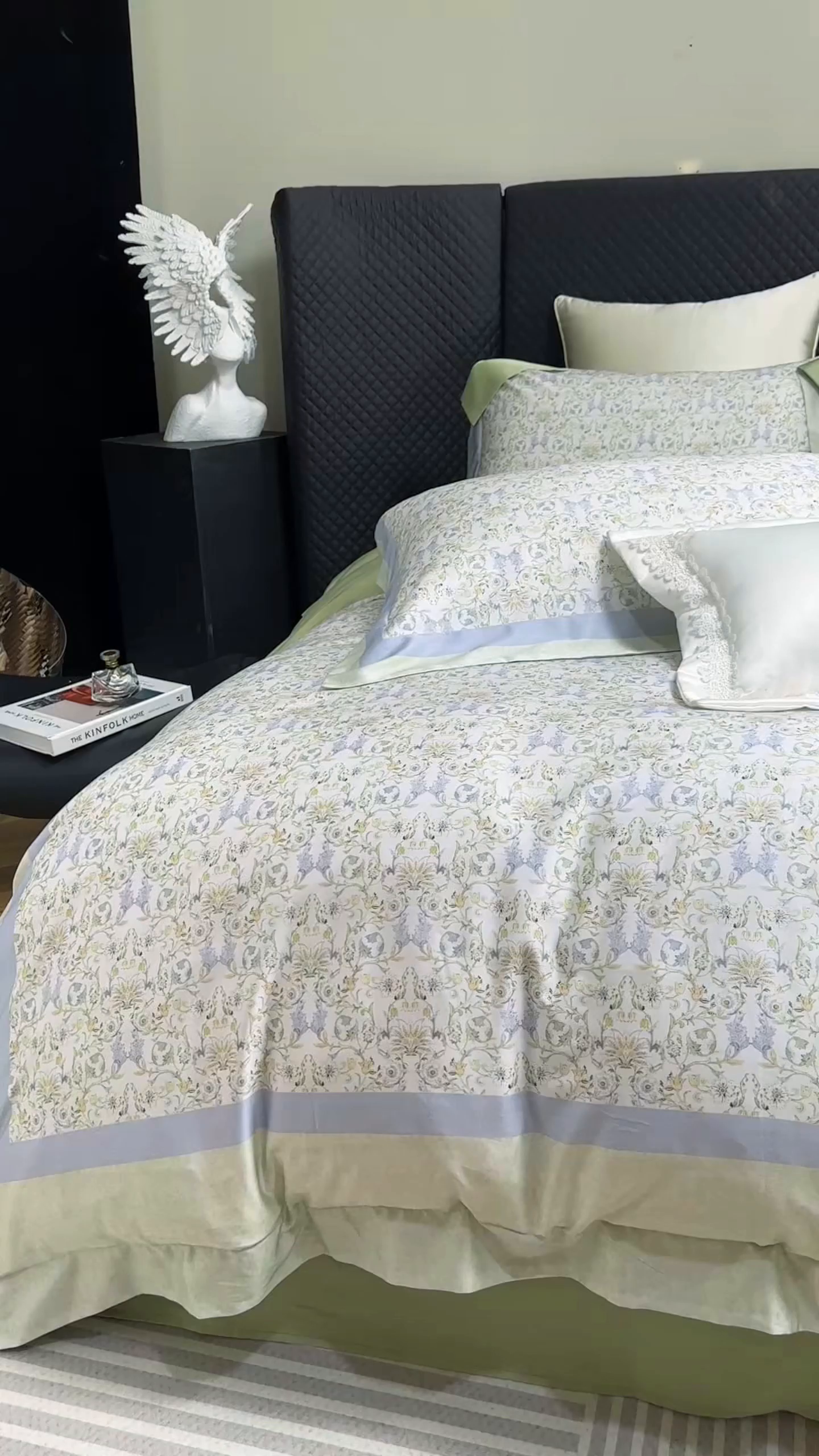 91家纺网 家纺一手货源 找家纺 朵希曼 2026新款60天丝棉数码印花四件套（控价券后不低于349元） 西西里