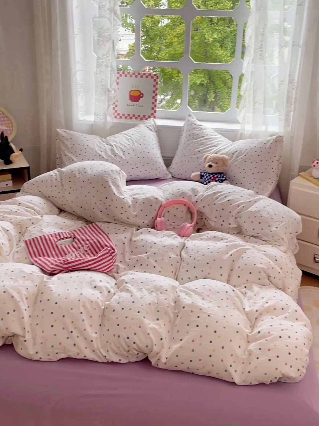 91家纺网 家纺一手货源 找家纺 （总）优尚佳生活馆 2026新款A类水洗ins风亲肤印花四件套