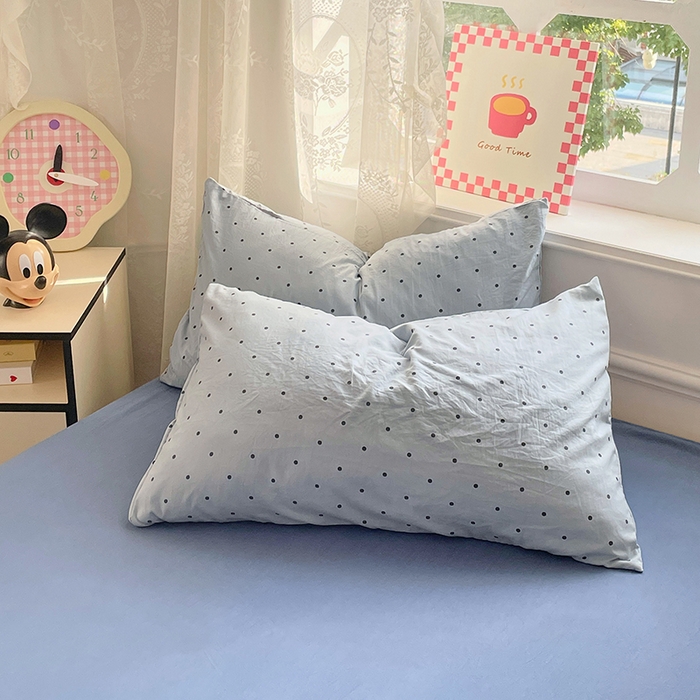 91家纺网 家纺一手货源 找家纺 优尚佳生活馆 2026新款A类水洗ins风亲肤印花四件套 星河梦境