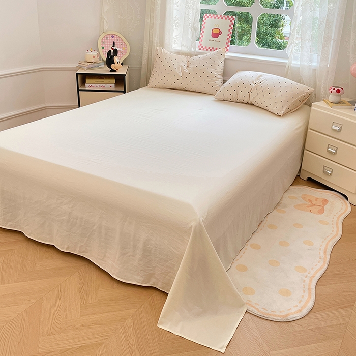 91家纺网 家纺一手货源 找家纺 优佳优品 2026新款A类水洗ins风亲肤印花四件套 晨曦暖阳