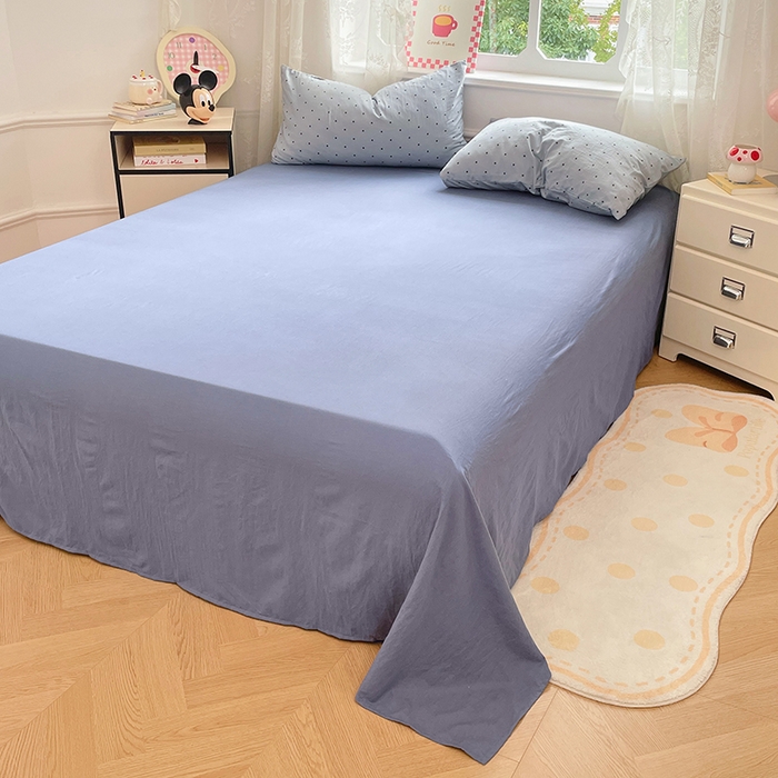 91家纺网 家纺一手货源 找家纺 优佳优品 2026新款A类水洗ins风亲肤印花四件套 星河梦境