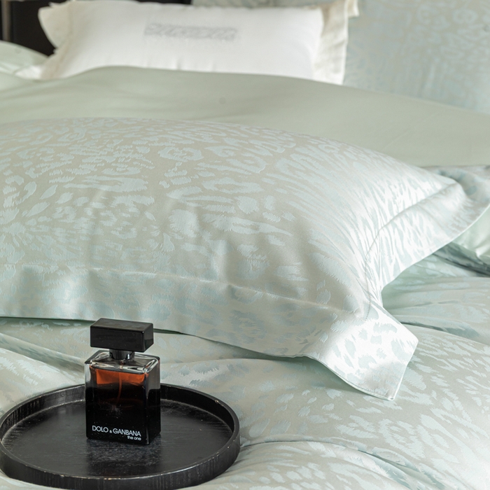 91家纺网 家纺一手货源 找家纺 （总）魅都 2026春夏新款天丝棉色织提花四件套