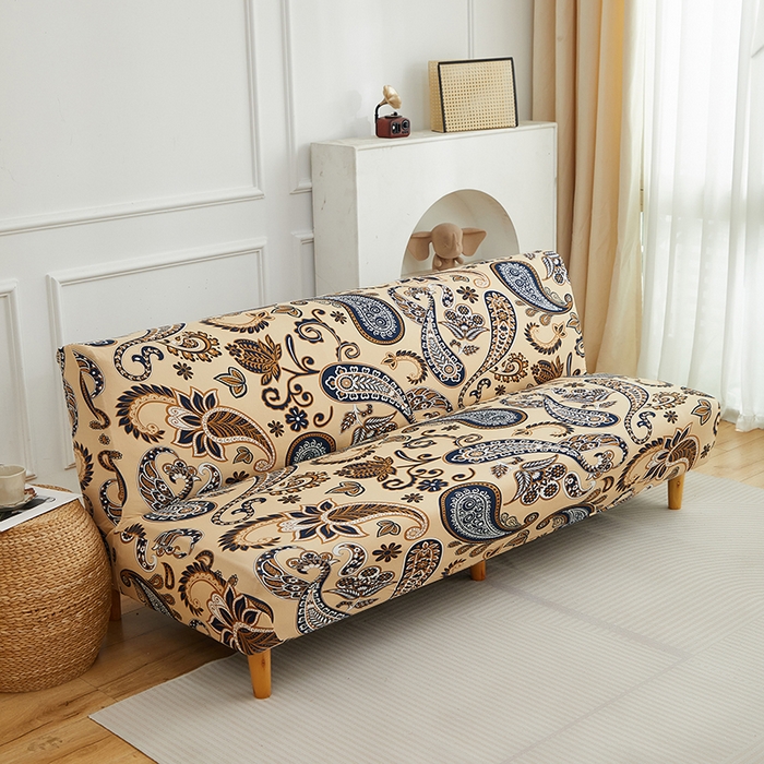 91家纺网 家纺一手货源 找家纺 逐日沙发套 2026新款牛奶丝印花-沙发床套 腰果花