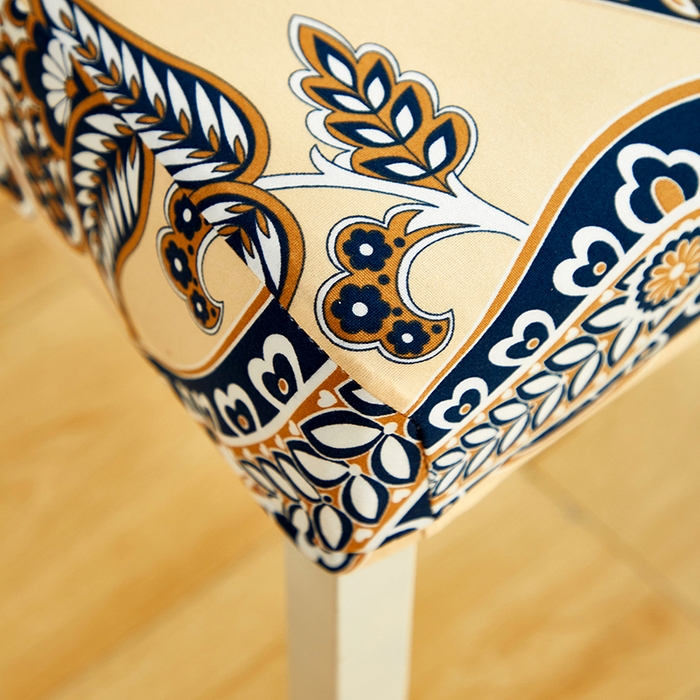 91家纺网 家纺一手货源 找家纺 逐日沙发套 2026新款牛奶丝印花-椅套 腰果花