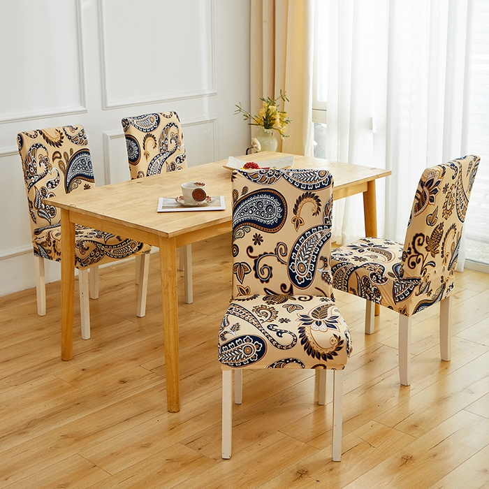 91家纺网 家纺一手货源 找家纺 逐日沙发套 2026新款牛奶丝印花-椅套 腰果花