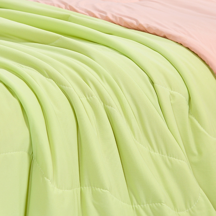 91家纺网 家纺一手货源 找家纺 （总）亚龙工厂店 2024新款冰淇淋云母凉感瓜瓜抗菌夏被