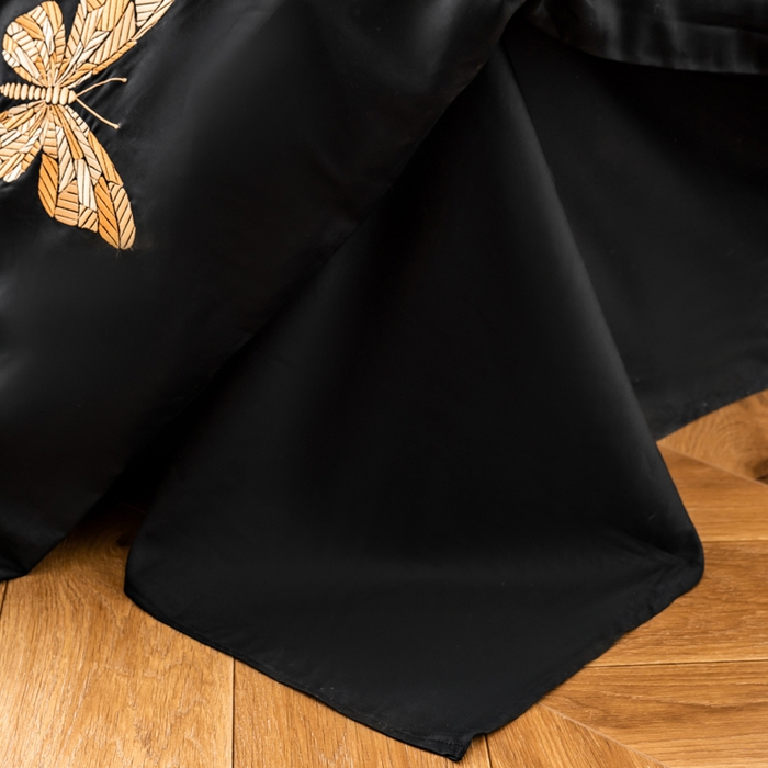 91家纺网 家纺一手货源 找家纺 波比可可 2026新款50s长绒棉纯棉全棉居家轻奢四件套-款式二 光辉岁月