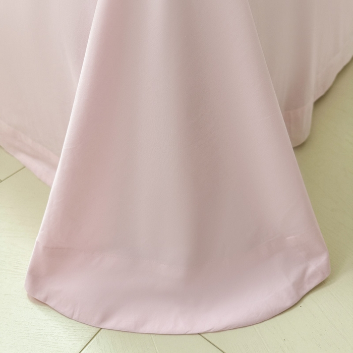 91家纺网 家纺一手货源 找家纺 波比可可 2026新款全棉纯棉可爱刺绣四件套 蛙蛙女孩