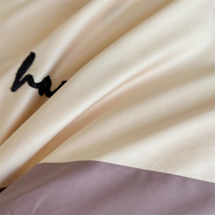 91家纺网 家纺一手货源 找家纺 波比可可 2026新款50s长绒棉纯棉全棉居家轻奢刺绣四件套 快乐喵