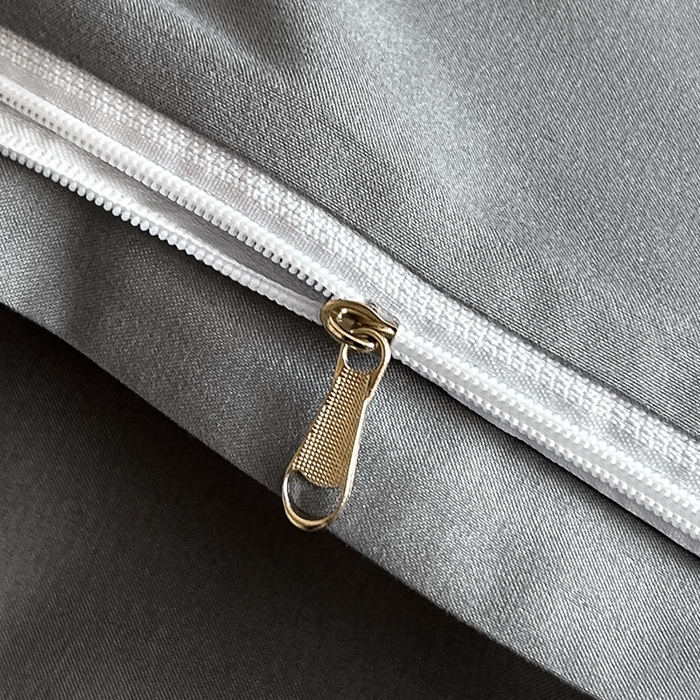 91家纺网 家纺一手货源 找家纺 苏源家居 2026新款酒店风磨毛大拼角绣花轻奢四件套-玄律 玄律-灰色