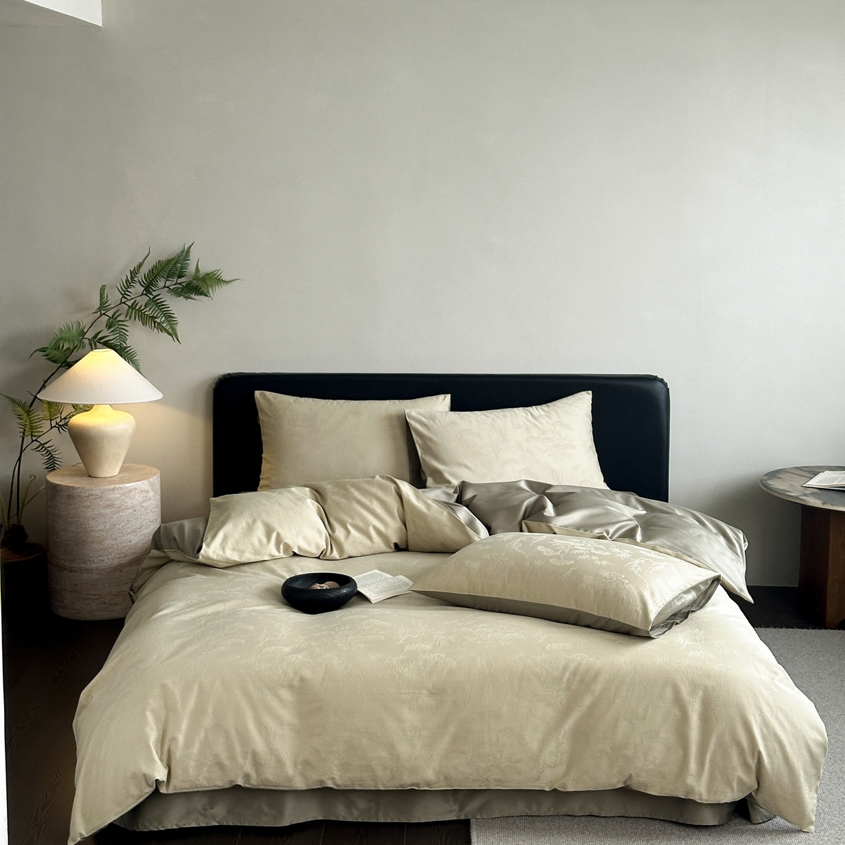 91家纺网 家纺一手货源 找家纺 （总）卡巴伦家纺 2026新款全棉纯棉厚织提花四件套