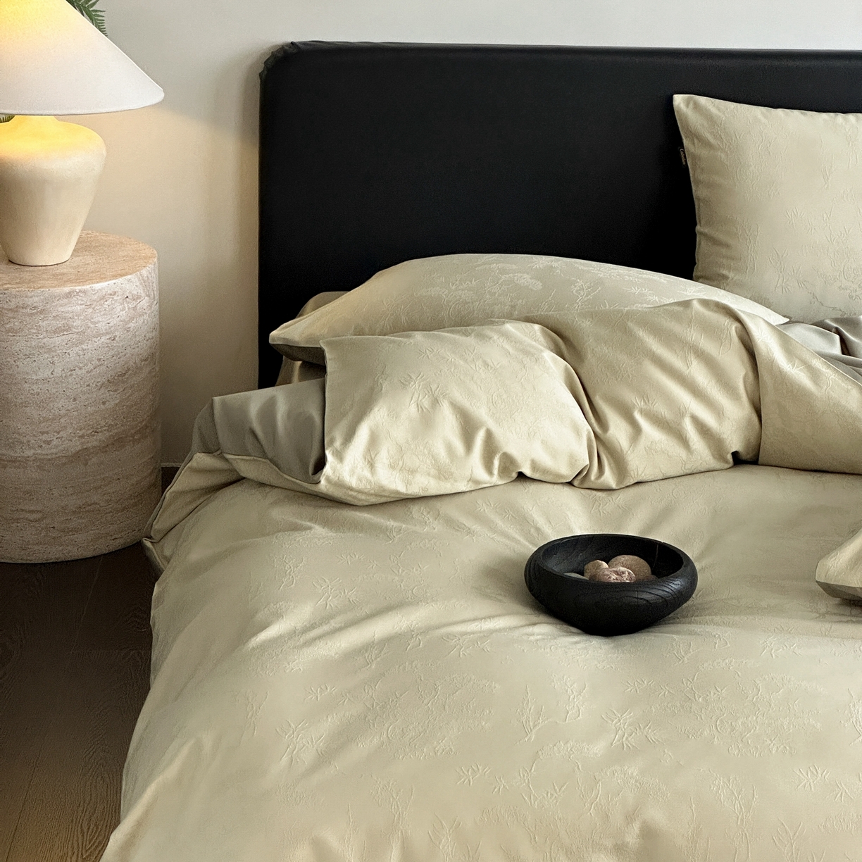 91家纺网 家纺一手货源 找家纺 （总）卡巴伦家纺 2026新款全棉纯棉厚织提花四件套