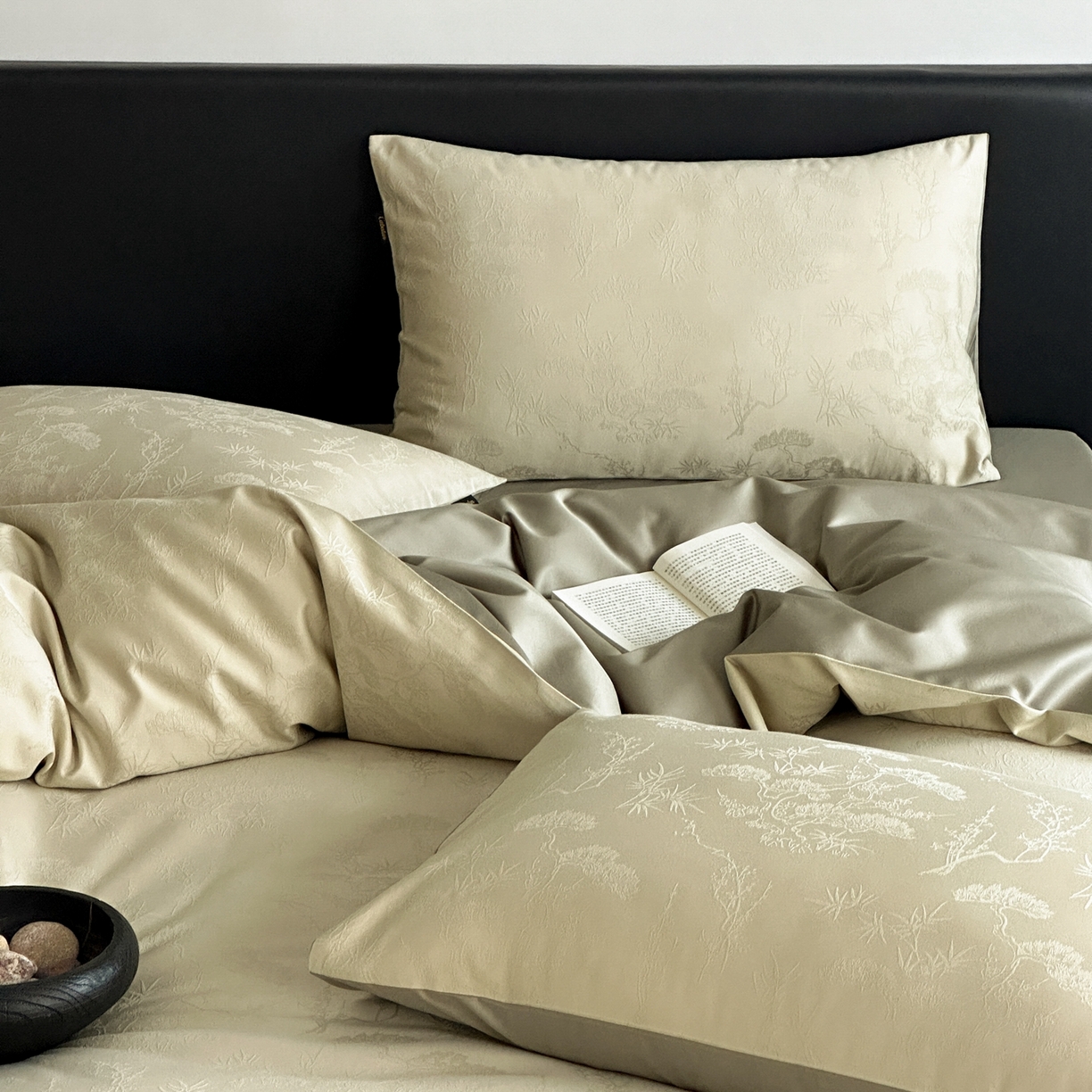 91家纺网 家纺一手货源 找家纺 （总）卡巴伦家纺 2026新款全棉纯棉厚织提花四件套