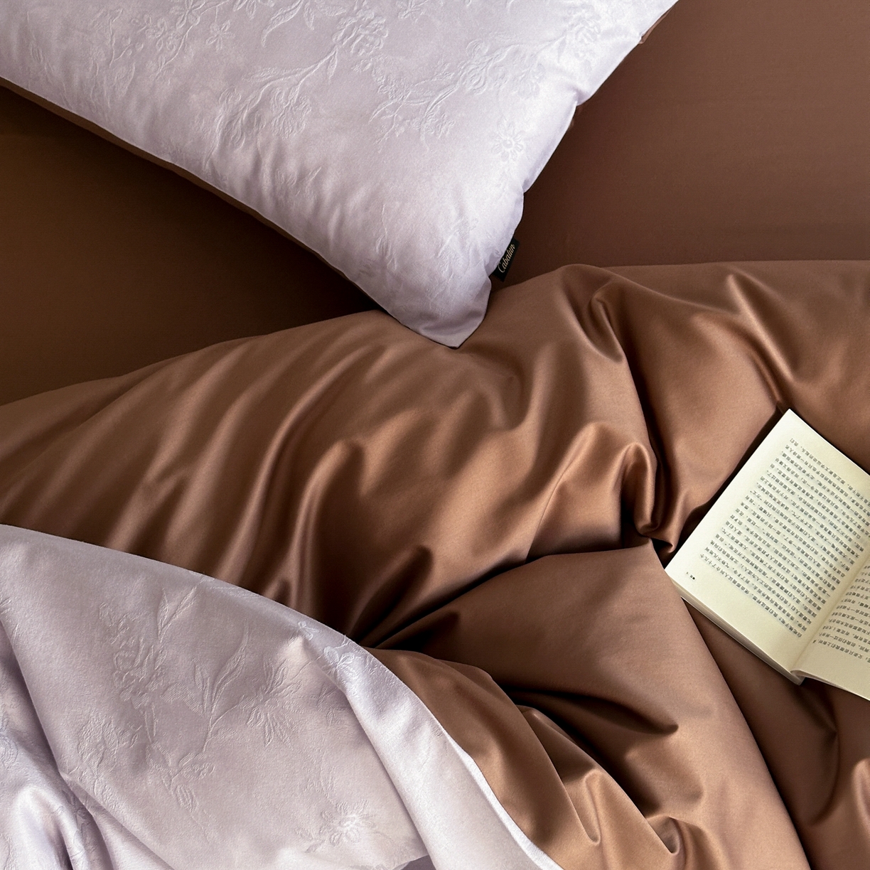 91家纺网 家纺一手货源 找家纺 卡巴伦家纺 2026新款全棉纯棉厚织提花四件套 可露丽