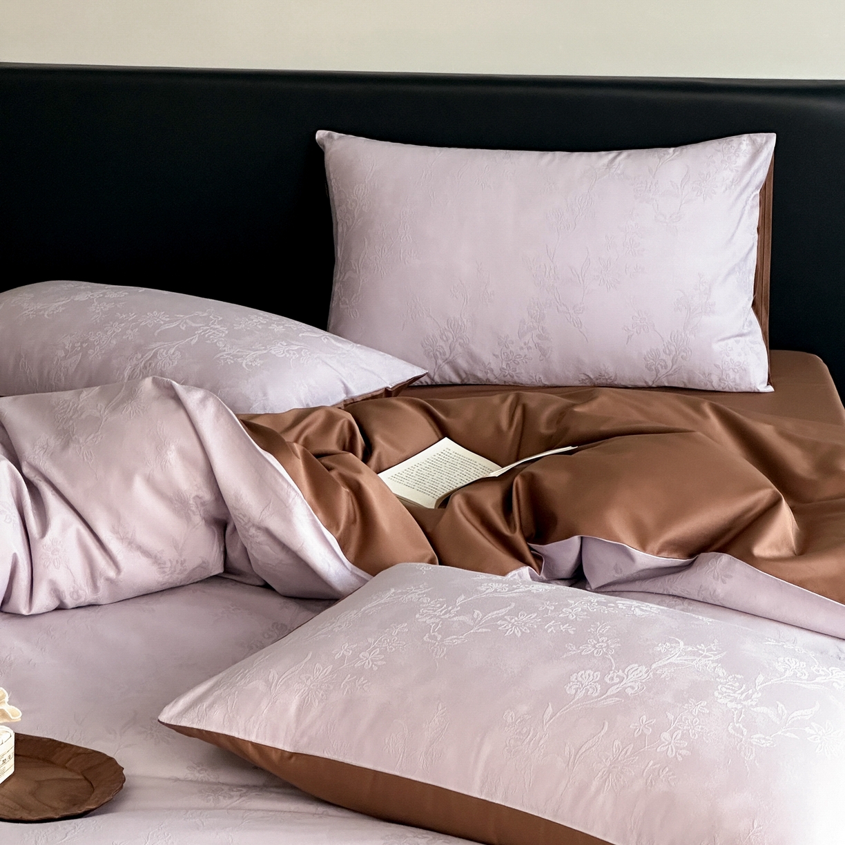 91家纺网 家纺一手货源 找家纺 卡巴伦家纺 2026新款全棉纯棉厚织提花四件套 可露丽