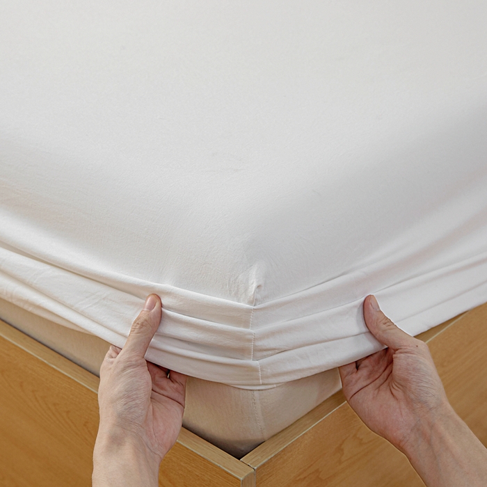 91家纺网 家纺一手货源 找家纺 （总）宇淳国际 2026新款加厚仿棉纯色单床笠