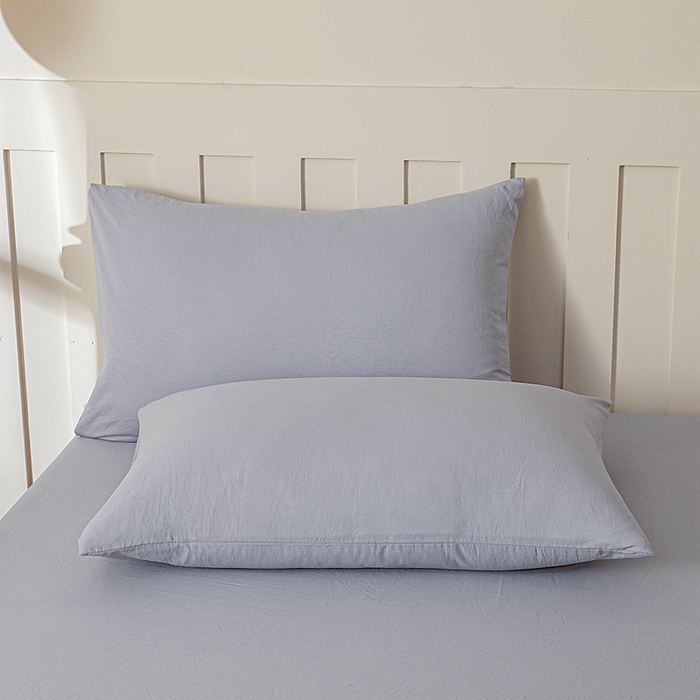 91家纺网 家纺一手货源 找家纺 宇淳国际 2026新款加厚仿棉纯色单床笠 红灰