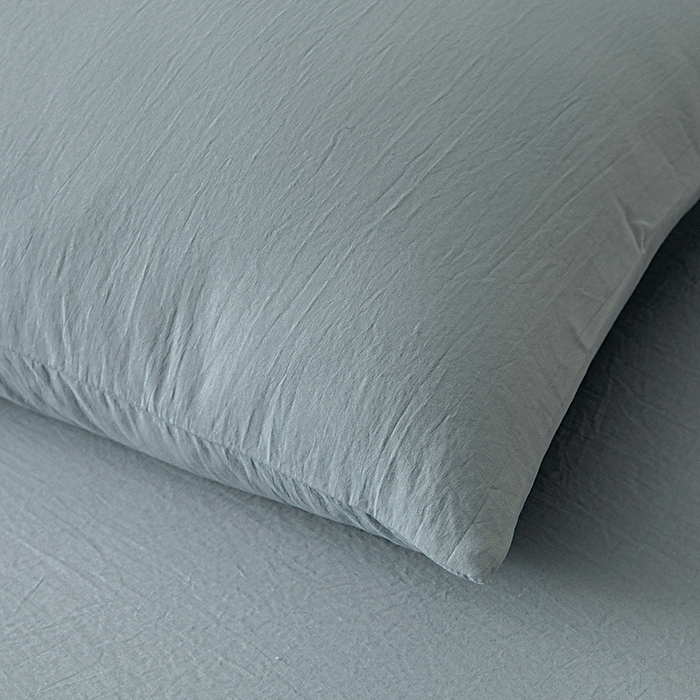 91家纺网 家纺一手货源 找家纺 宇淳国际 2026新款加厚仿棉纯色单床笠 深湖绿