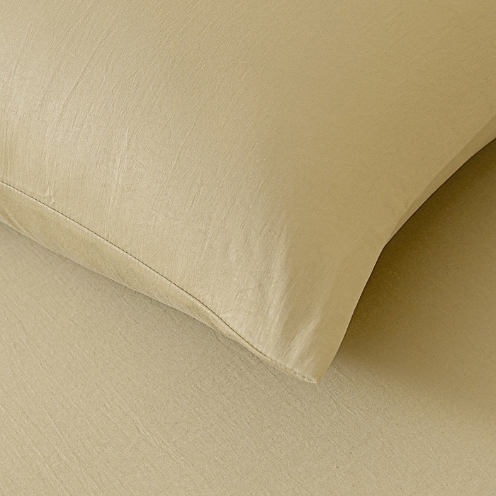 91家纺网 家纺一手货源 找家纺 宇淳国际 2026新款加厚仿棉纯色单床笠 驼色