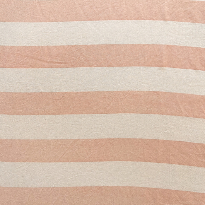 91家纺网 家纺一手货源 找家纺 爱彼家纺 2026春夏新款中条床单水洗棉亲肤柔软床单三件套-条纹系列一 雅粉中条