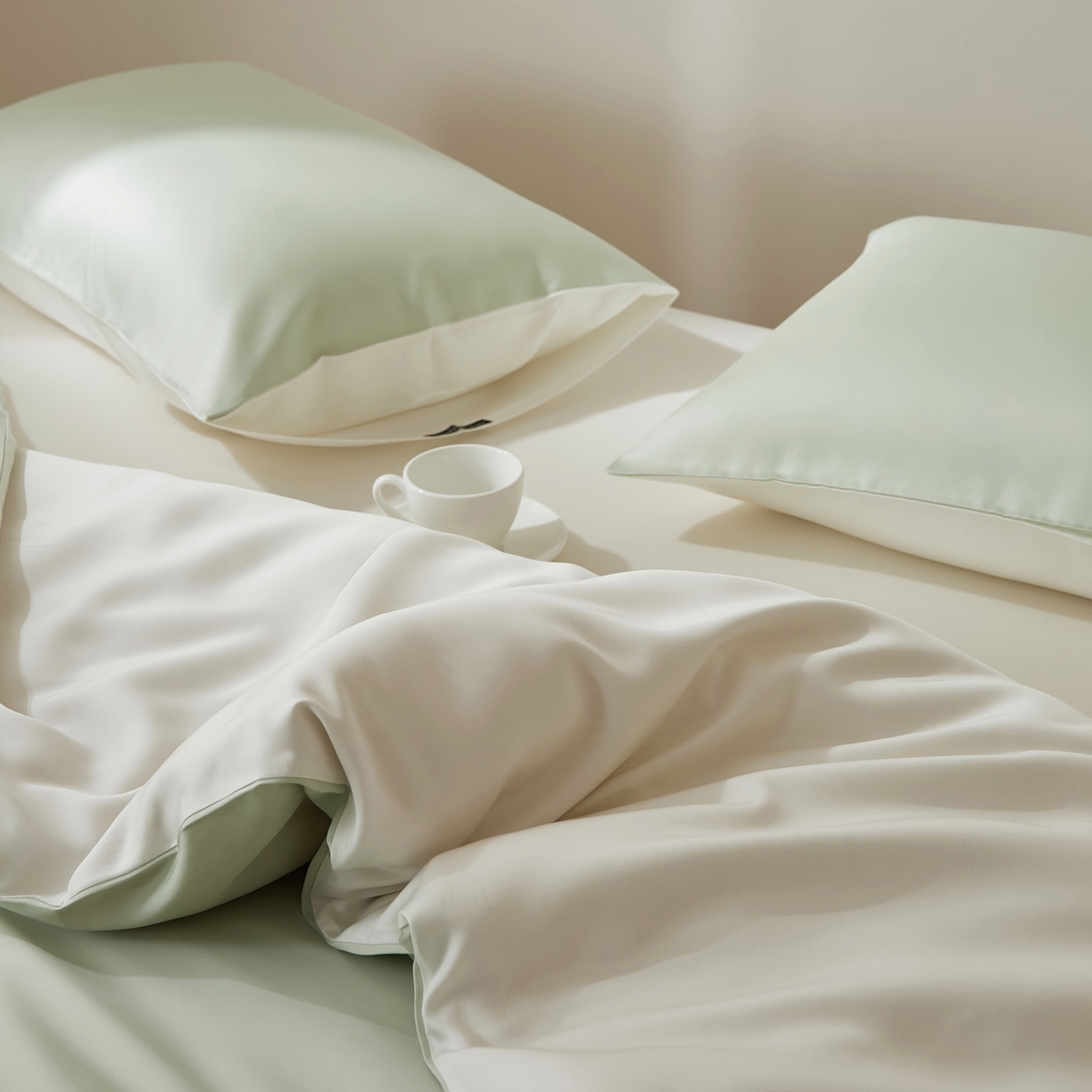 91家纺网 家纺一手货源 找家纺 EH家居 2026新款天丝仲夏夜之梦系列四件套 仲夏-星河青