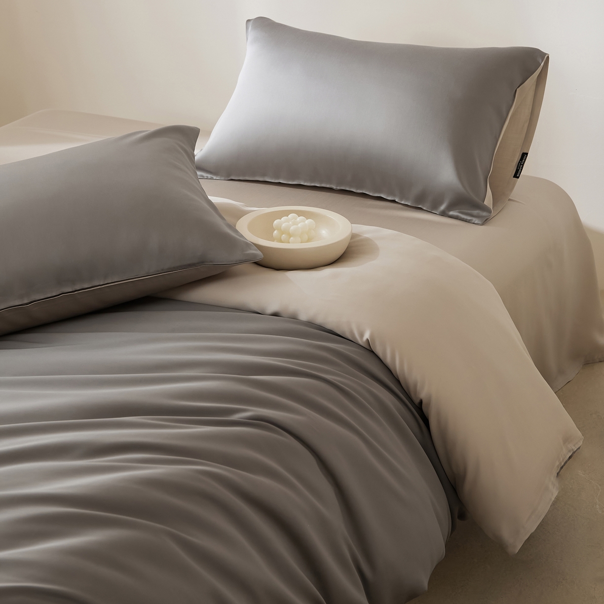 EH家居 2026新款天丝仲夏夜之梦系列四件套 仲夏-月影灰