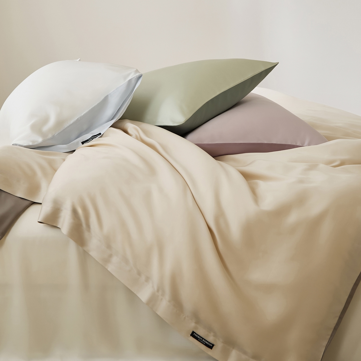 91家纺网 家纺一手货源 找家纺 EH家居 2026新款天丝仲夏夜之梦系列四件套 组合图仅供展示