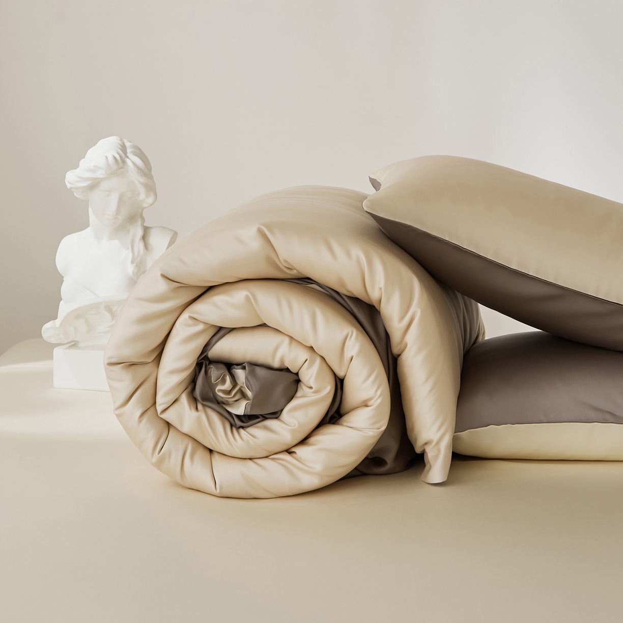 91家纺网 家纺一手货源 找家纺 EH家居 2026新款天丝仲夏夜之梦系列四件套 组合图仅供展示