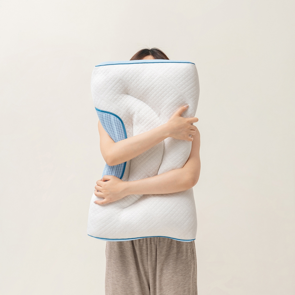 91家纺网 家纺一手货源 找家纺 （总）小米枕芯 2026新款决明子护颈枕助睡眠枕枕头枕芯