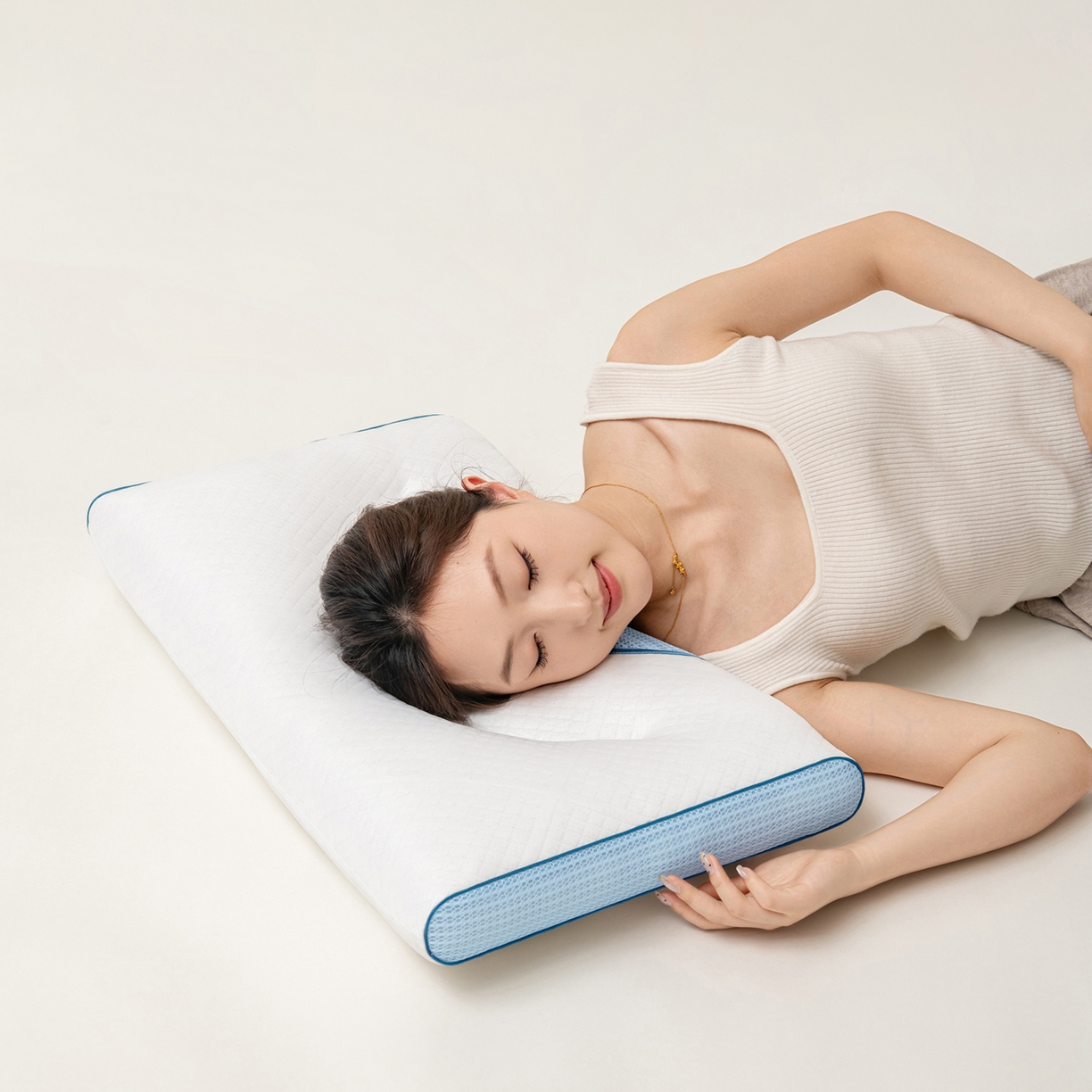 91家纺网 家纺一手货源 找家纺 （总）小米枕芯 2026新款决明子护颈枕助睡眠枕枕头枕芯