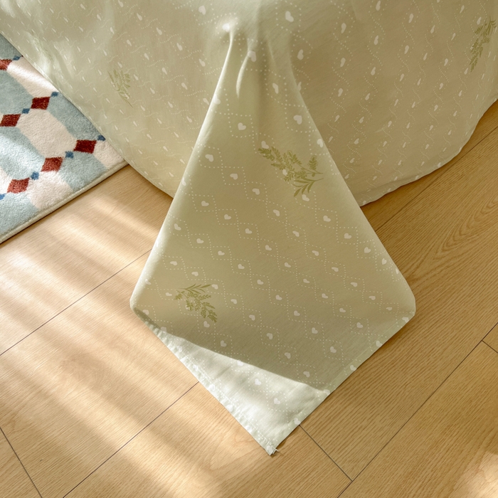 91家纺网 家纺一手货源 找家纺 曼之夏 2026新款全棉印花花卉四件套 七彩集