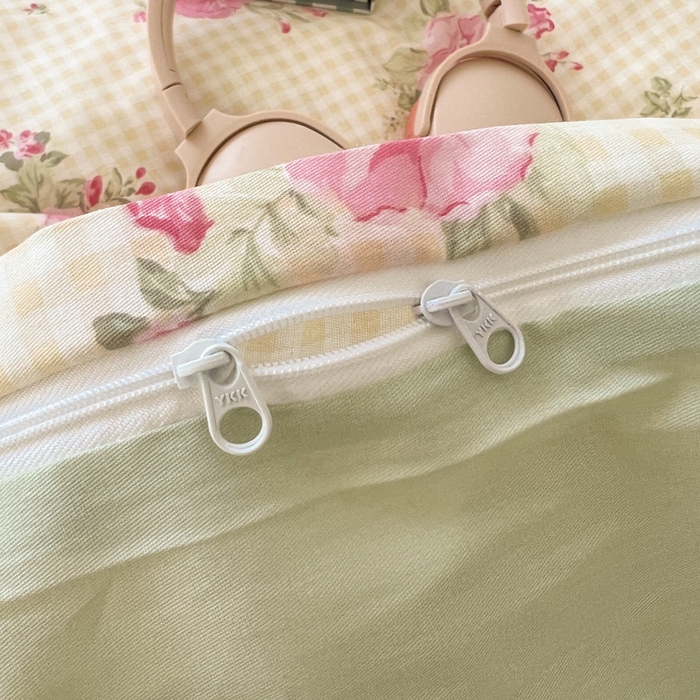 91家纺网 家纺一手货源 找家纺 曼之夏 2026新款全棉印花花卉四件套 清香四季