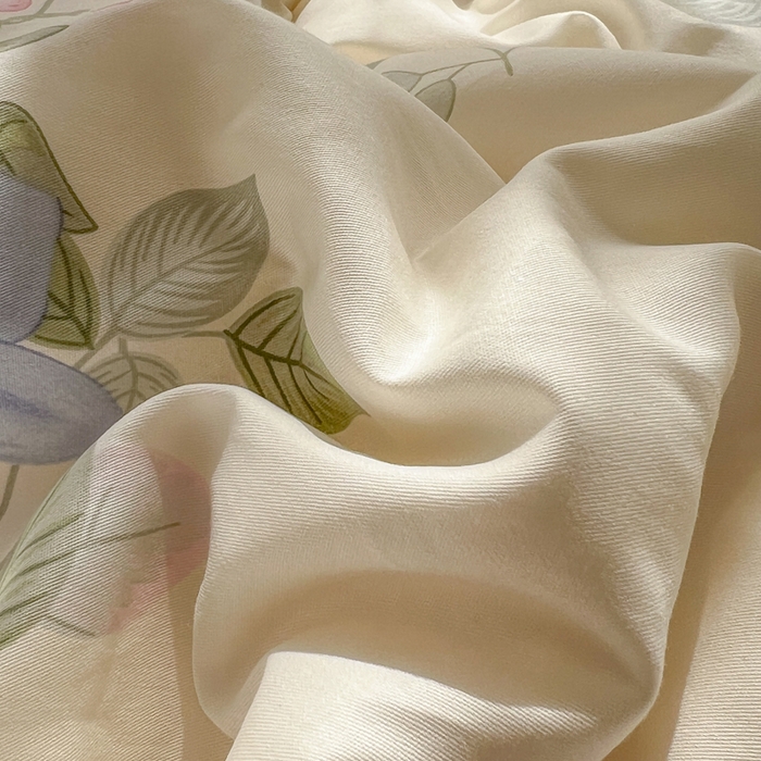 91家纺网 家纺一手货源 找家纺 曼之夏 2026新款全棉印花花卉四件套 香语幽涵