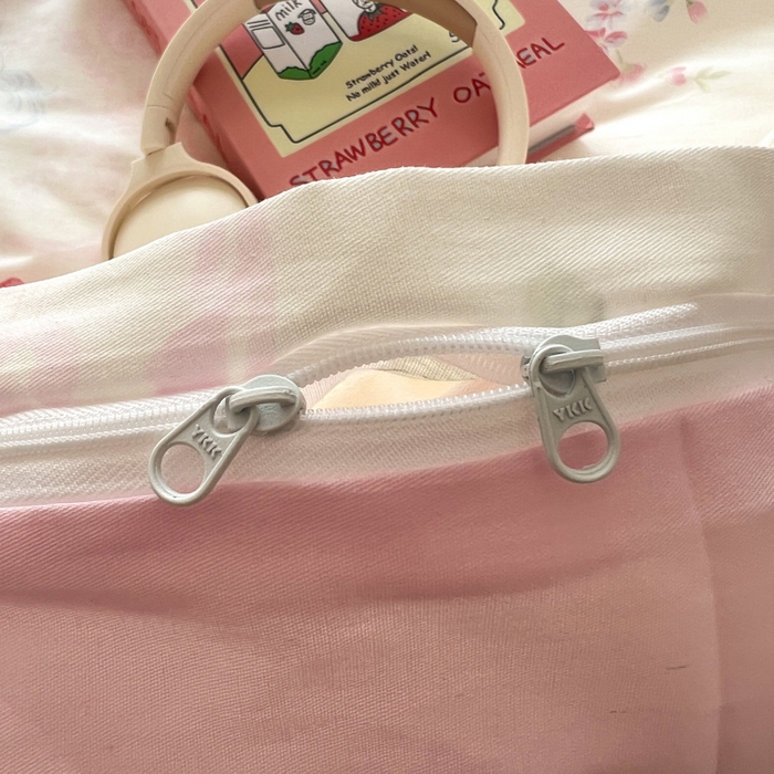 91家纺网 家纺一手货源 找家纺 曼之夏 2026新款全棉印花花卉四件套 雅香伊人