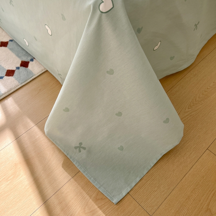 91家纺网 家纺一手货源 找家纺 曼之夏 2026新款全棉印花花卉四件套 郁香莓语