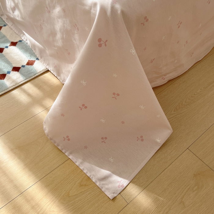 91家纺网 家纺一手货源 找家纺 曼之夏 2026新款全棉印花花卉四件套 织梦