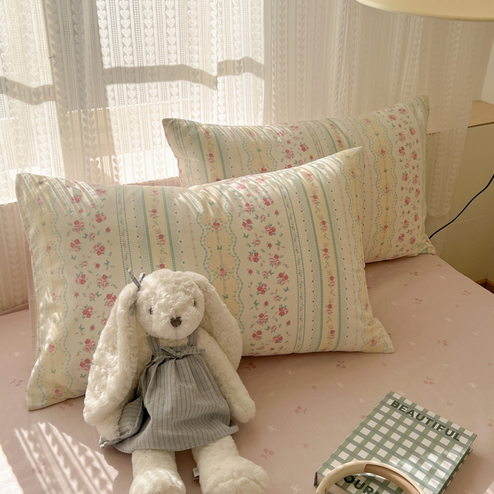 91家纺网 家纺一手货源 找家纺 曼之夏 2026新款全棉印花花卉四件套 织梦